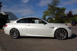 Vollfolierungbmwm3whitematt02