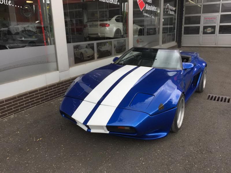 Corvette Streifenfolierung