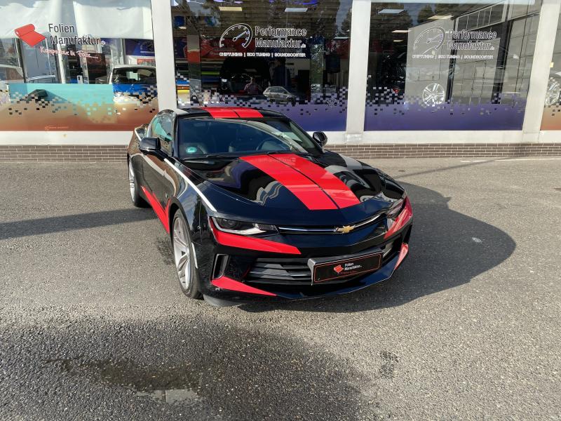 Streifendesign Camaro