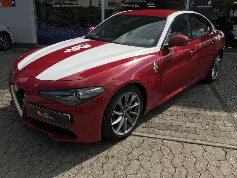 Alfa Romeo Teilfolierung