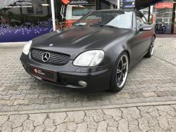 Vollfolierungmercedes-slk-schwarz-matt04