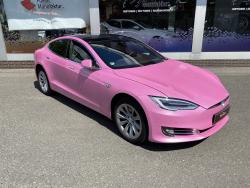 Vollfolierungtesla-s-pink-glitzer07