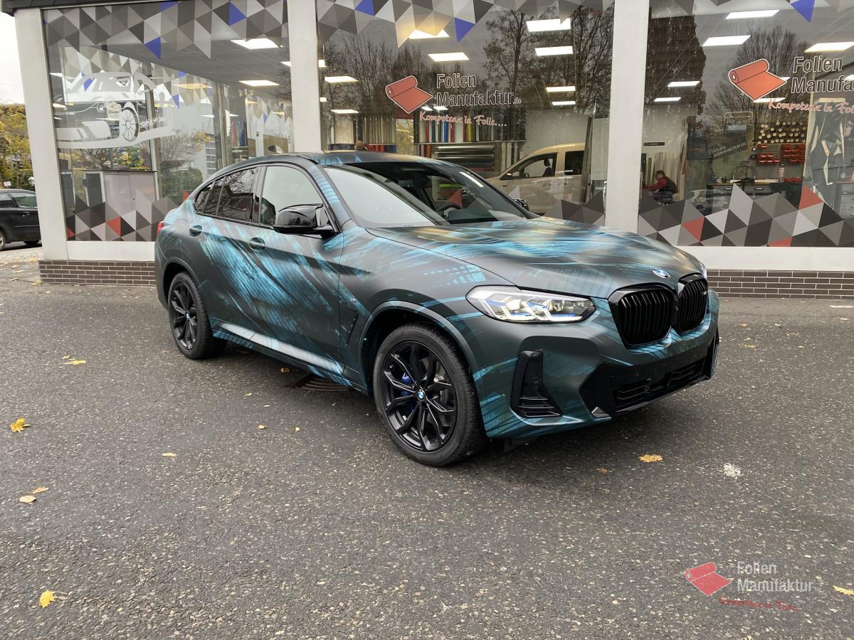 Folien Manufaktur – BMW X4 Vollfolierung