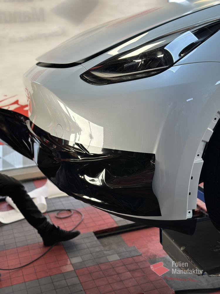 Folien Manufaktur – Tesla Model Y matt Lackschutzfolierung