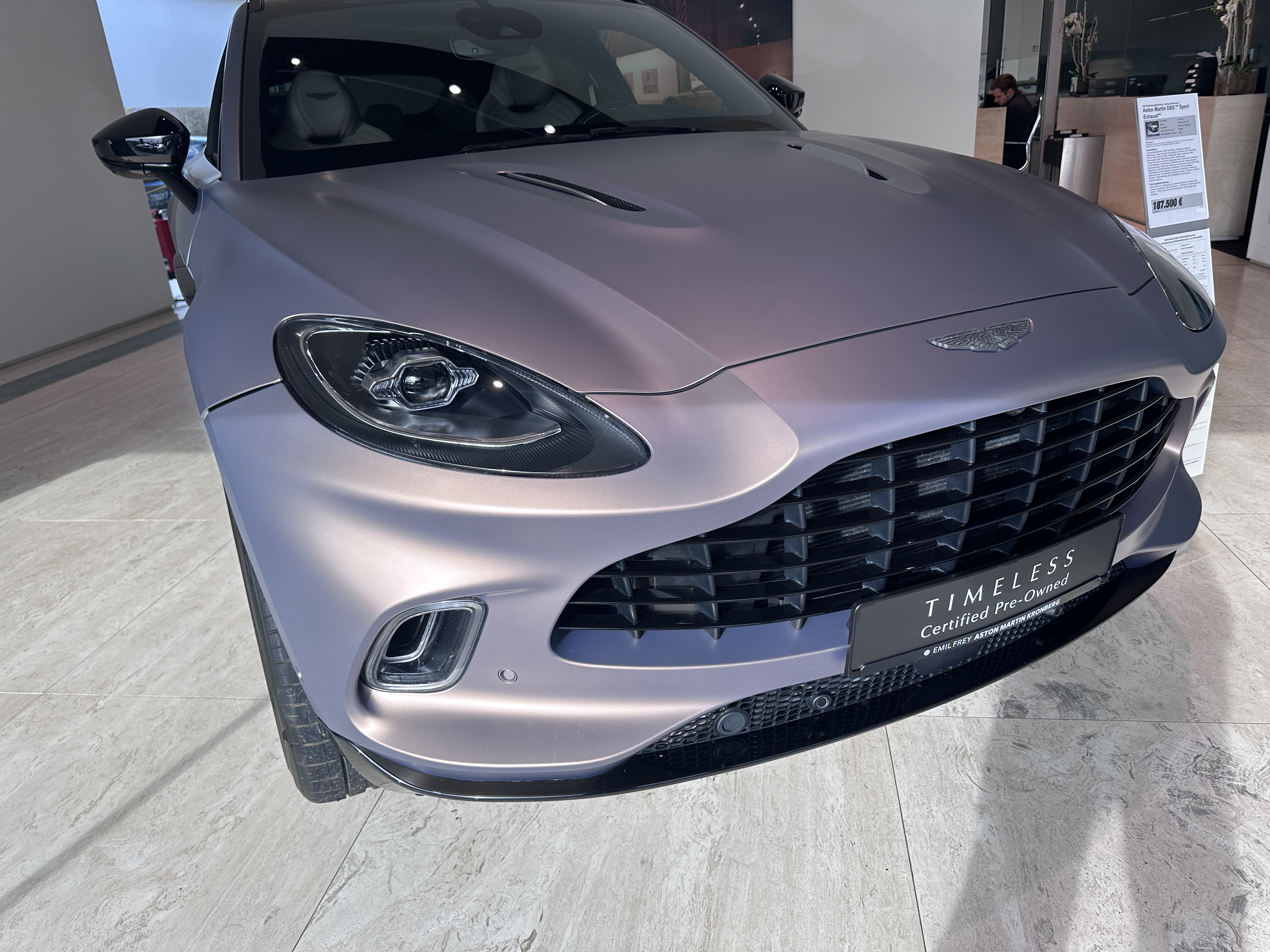 Aston Martin DBX Lackschutzfolie