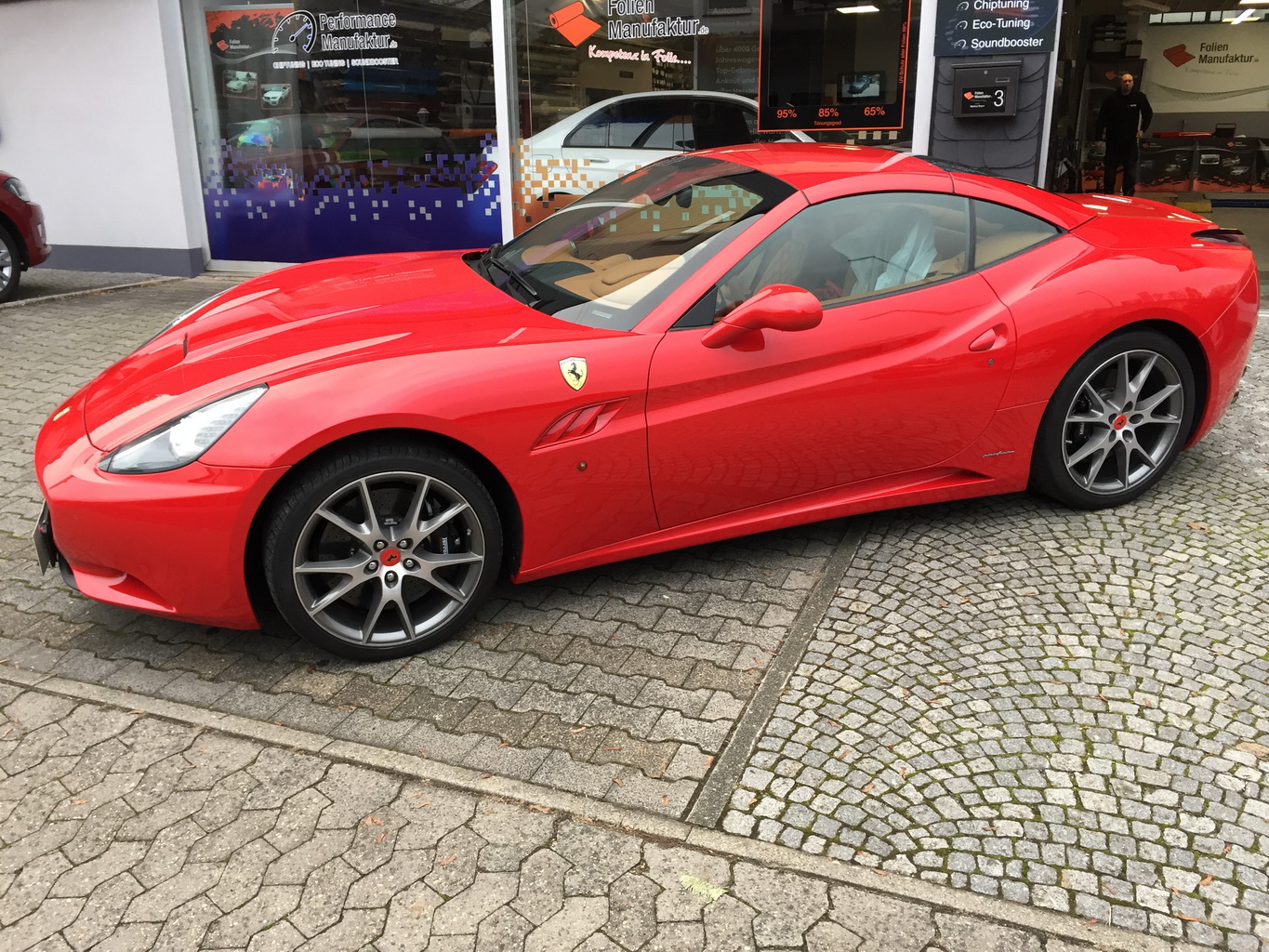 Farrari California Lackschutzfolie