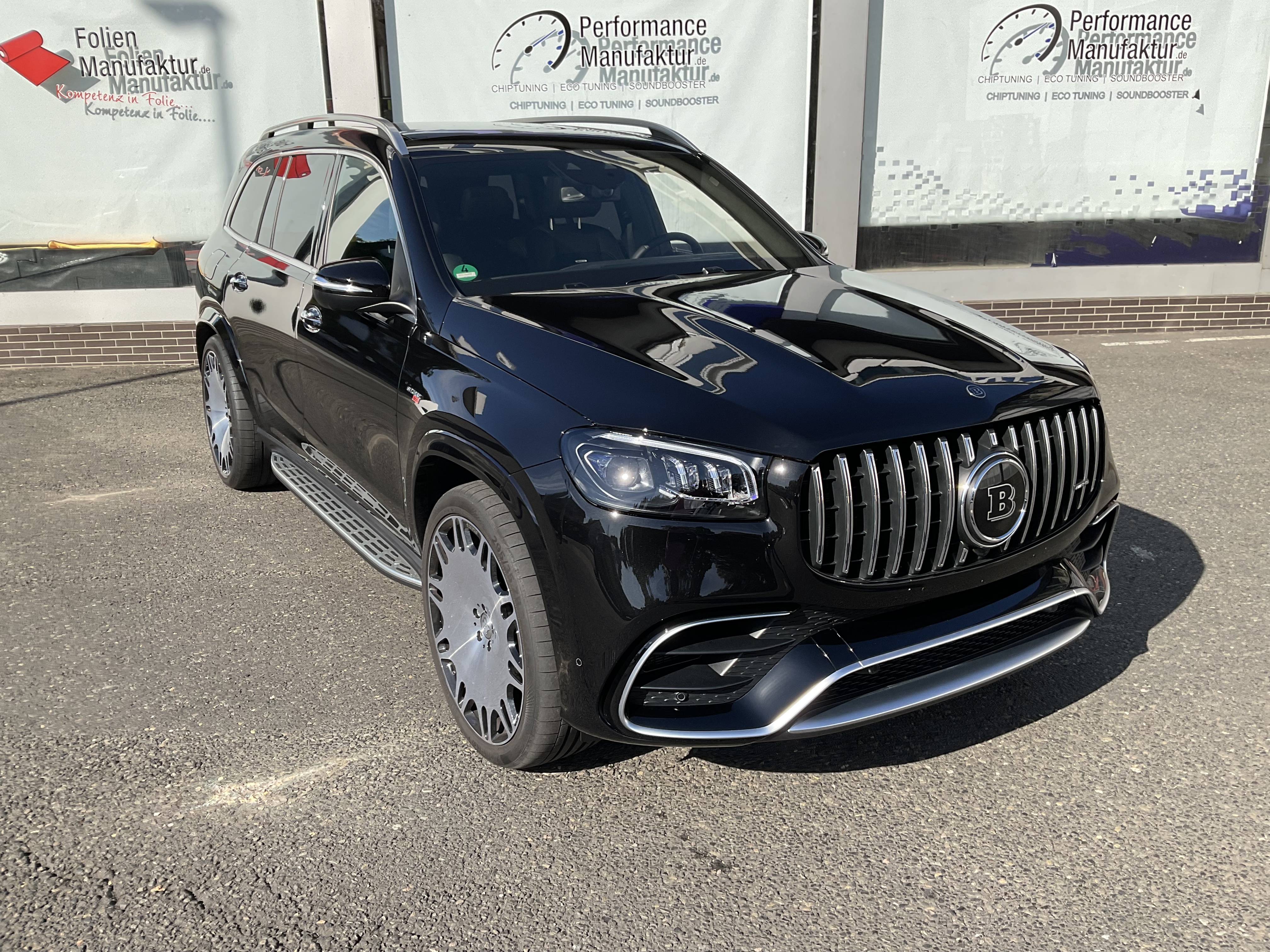 Mercedes Benz GLS Brabus 800 Lackschutzfolie