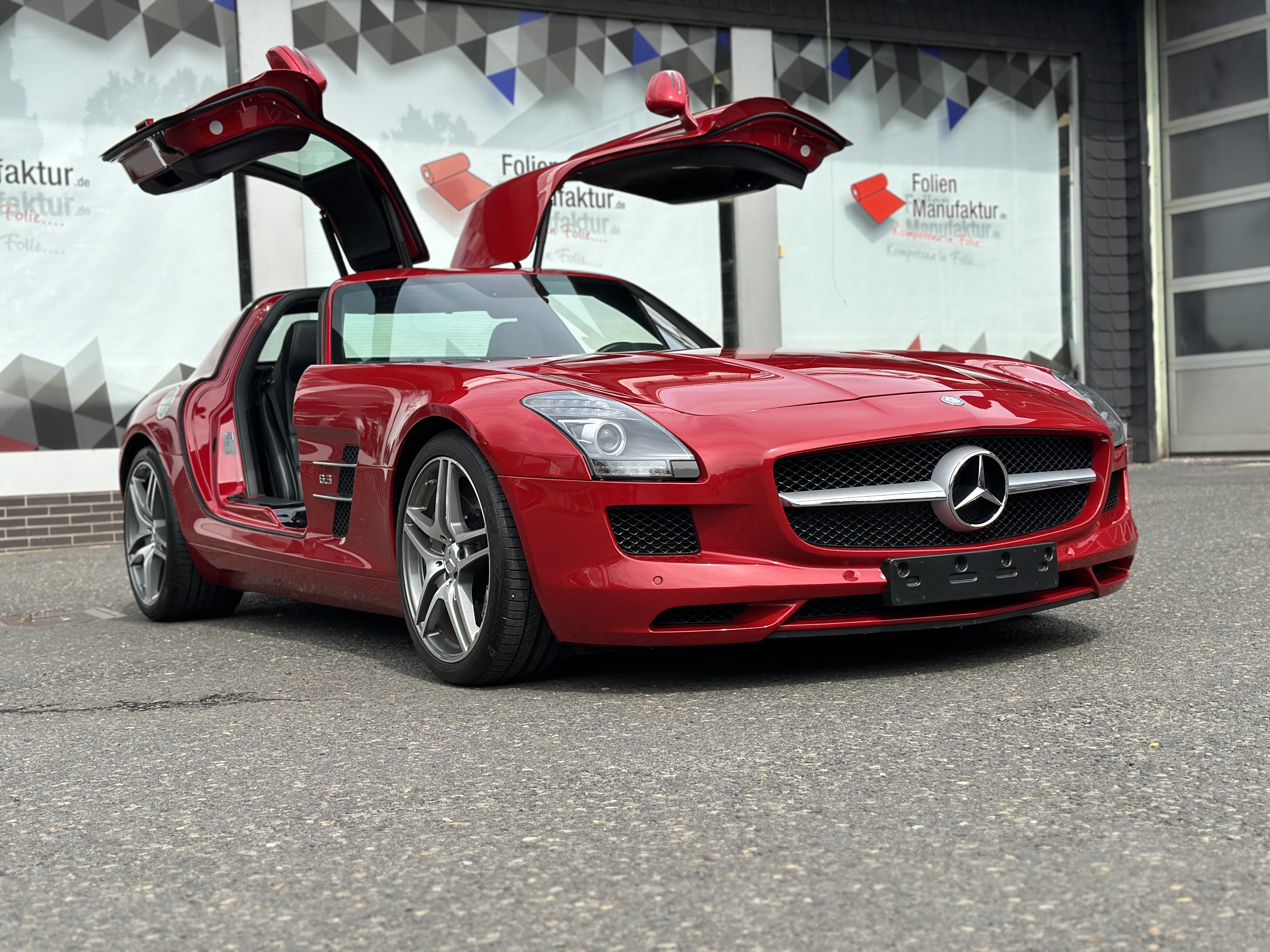 Mercedes Benz SLS Lackschutzfolie