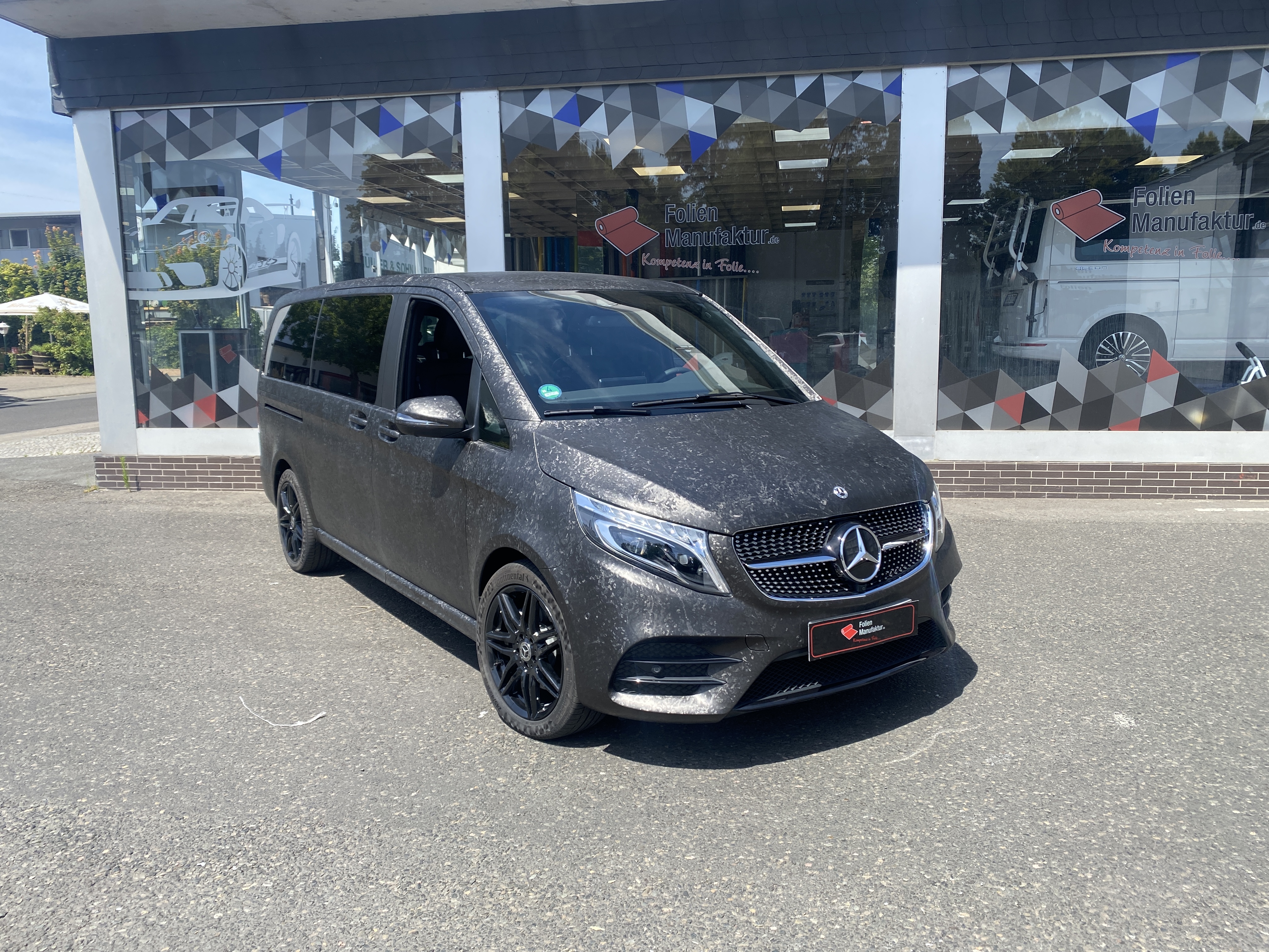 Mercedes Benz V Klasse Vollfolierung