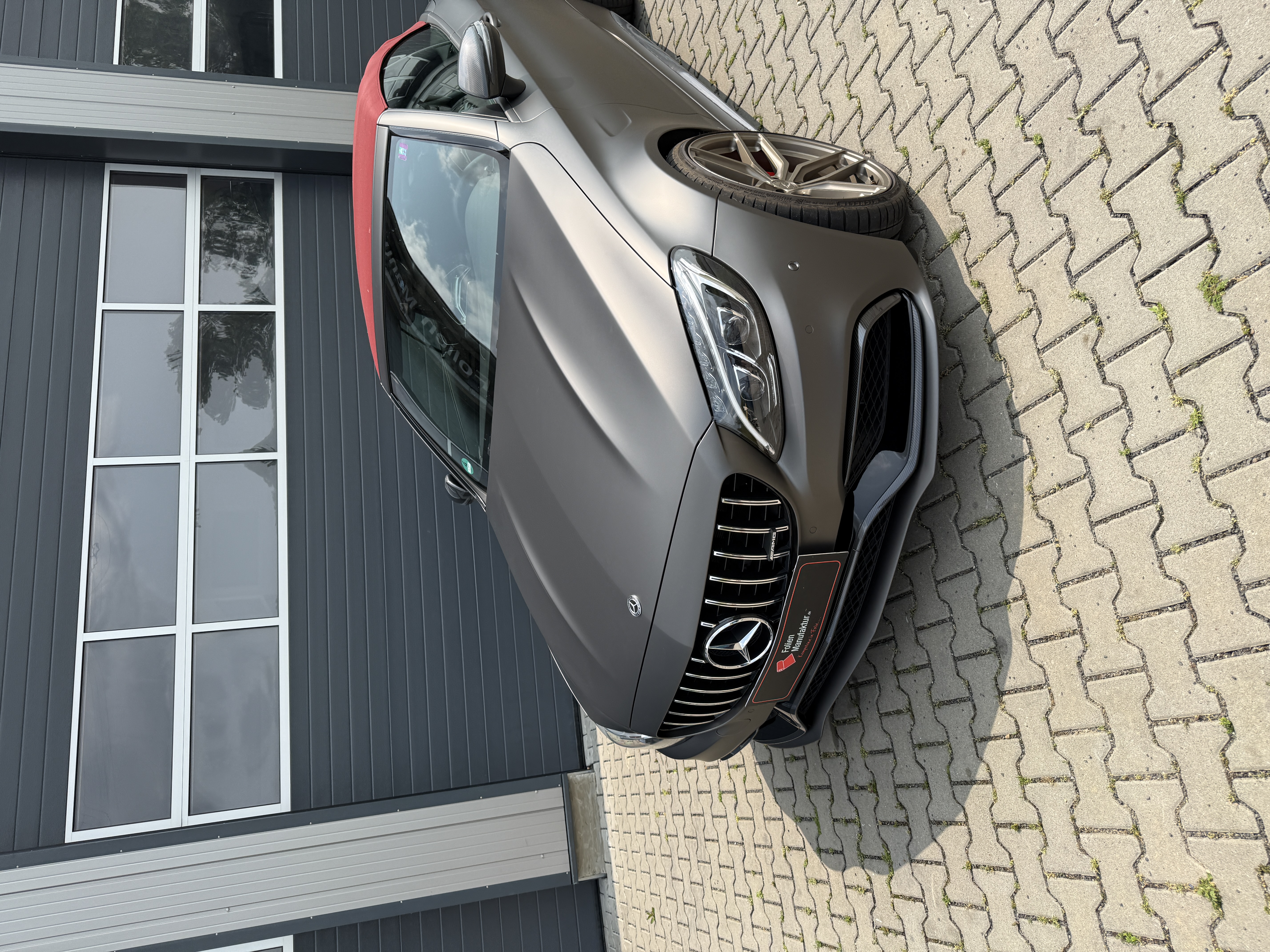 Mercedes C63 AMG Cabrio Vollfolierung