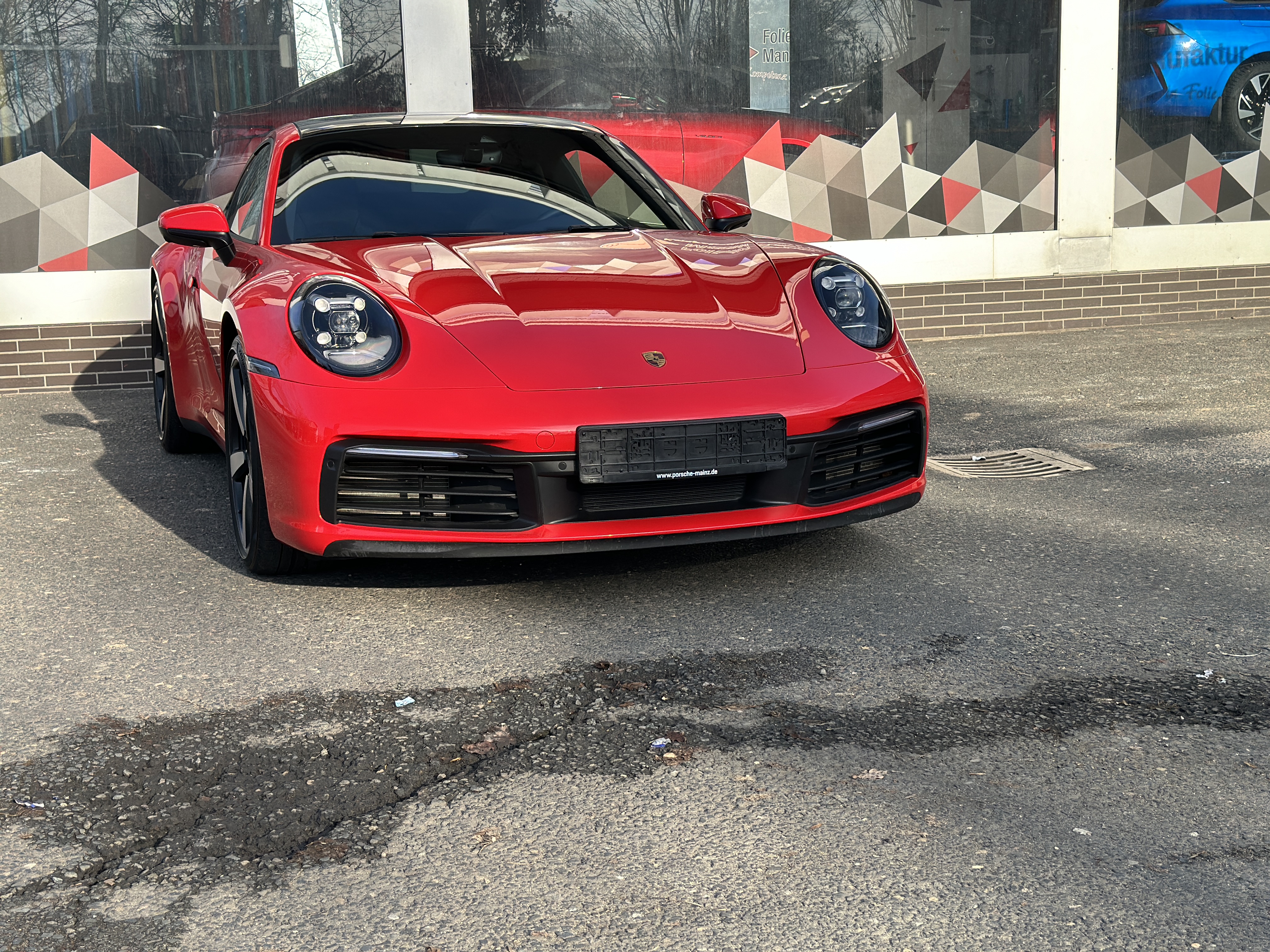 Porsche 911 992 Lackschutzfolie