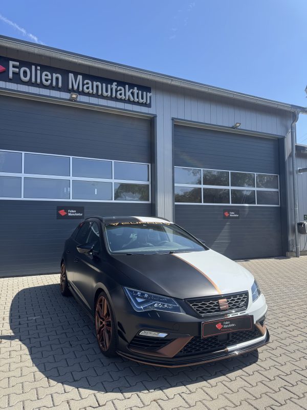 Seat Leon St 300 Teilfolierung