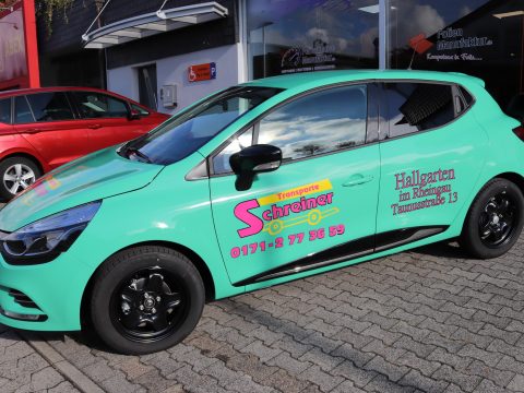 Lettering Renault Clio Schreiner