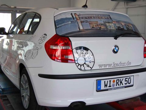 Lettering BMW 1er Kadur