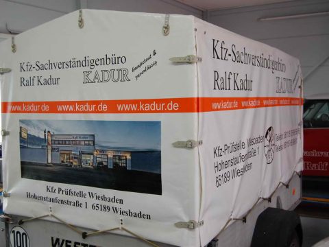Lettering Kadur Trailer
