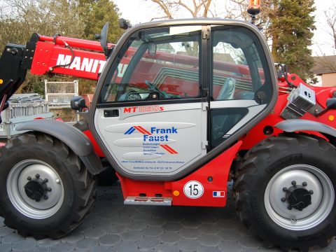 Lettering Faust Bedachung