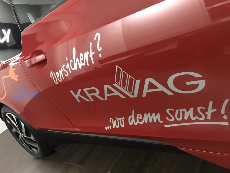 Beschriftung Kravag BMW i3 – Bild 1