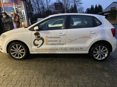 Beschriftung ASK Pflege