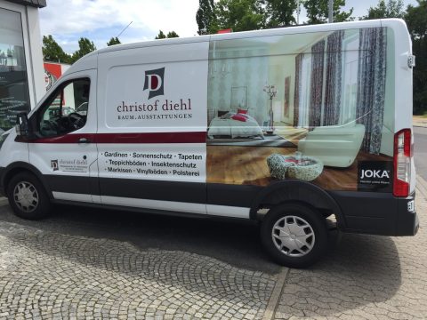 Lettering Diehl Bad Raumausstattung