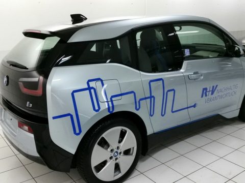 Lettering BMW i3 R&V