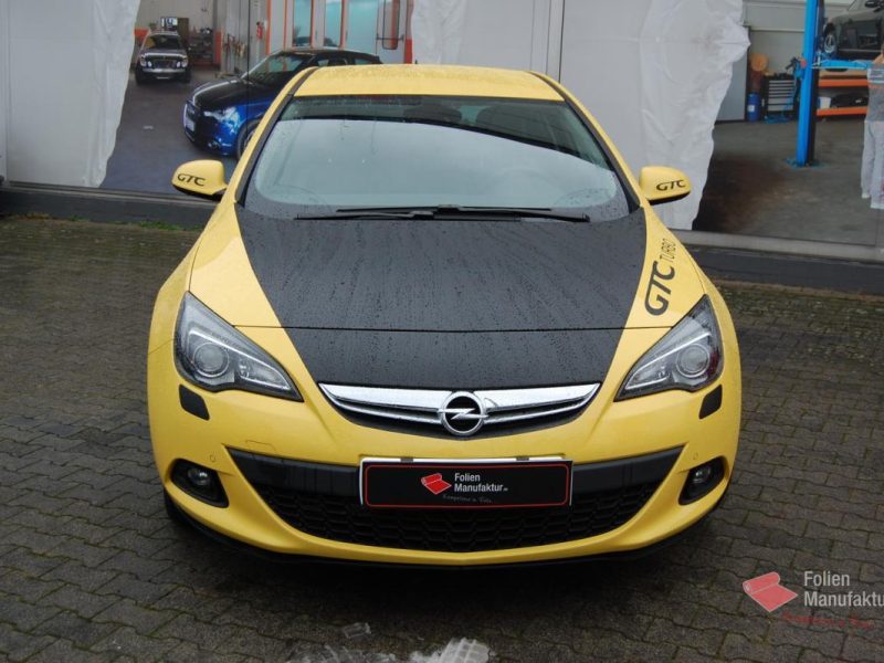 Opel Astra GTC Carbonfolierung – Bild 2