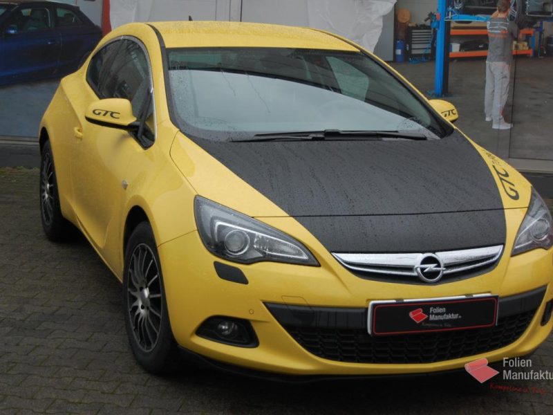 Opel Astra GTC Carbonfolierung – Bild 7