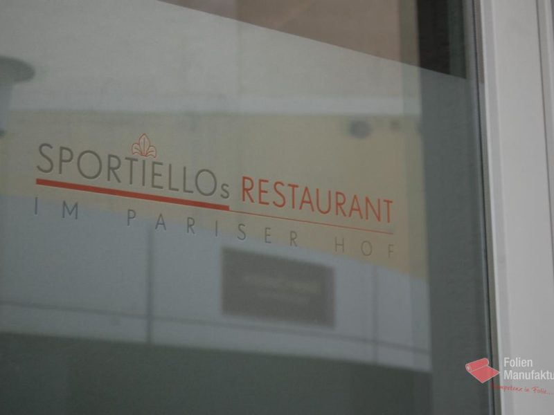 Frosted Glass with Logo – Bild 5