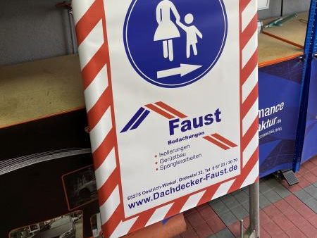Spezial Gerüstbanner Seitenflanke