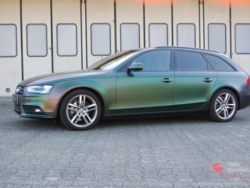 Audi A4 Vollfolierung – Bild 6