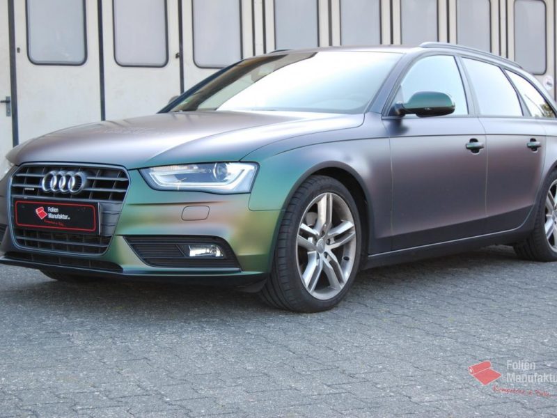 Audi A4 Vollfolierung – Bild 7