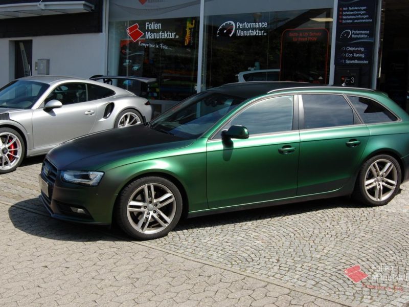 Audi A4 Vollfolierung – Bild 3