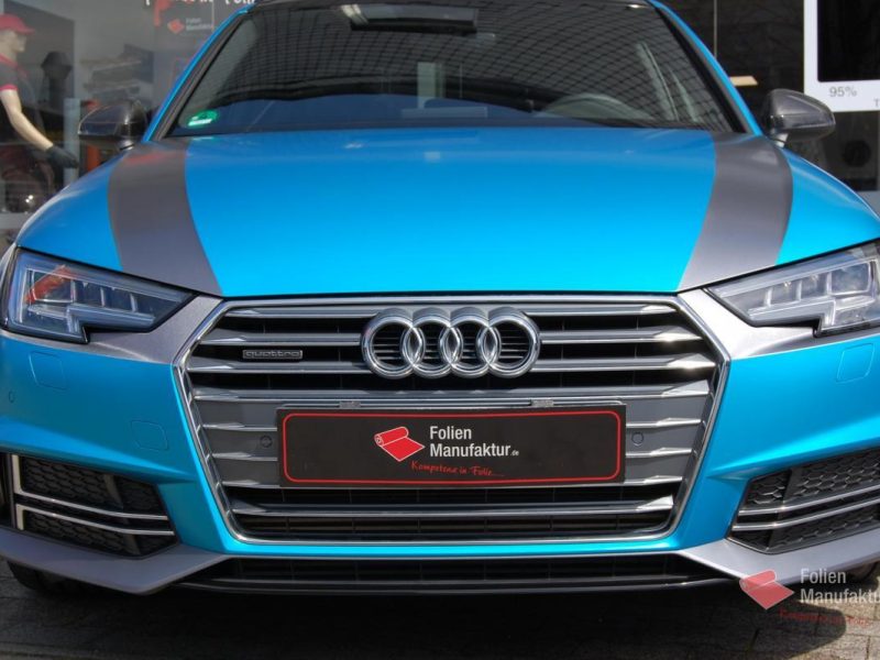 Audi A4 Vollfolierung – Bild 3