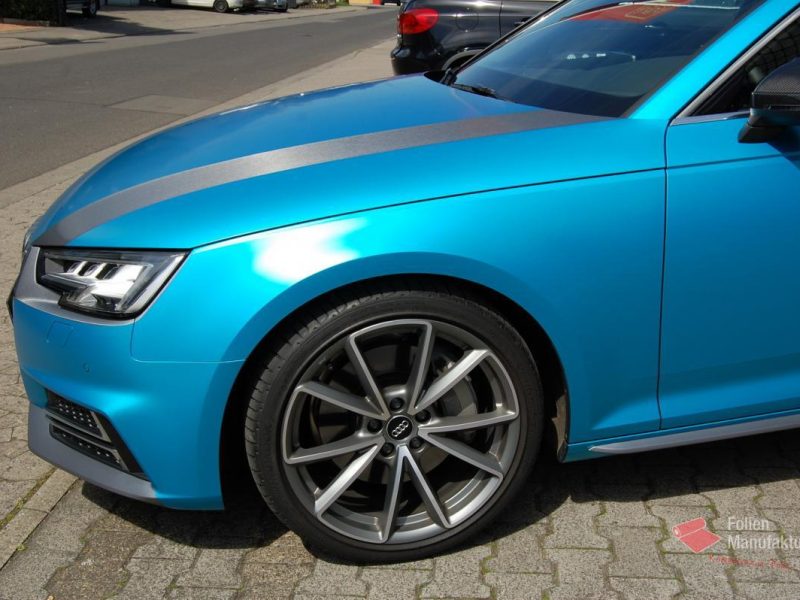 Audi A4 Vollfolierung – Bild 2