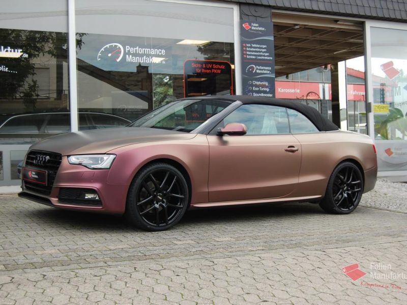 Audi A5 Vollfolierung – Bild 3
