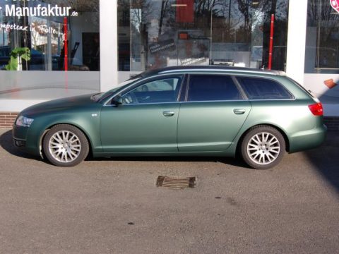 Audi A6 Vollfolierung
