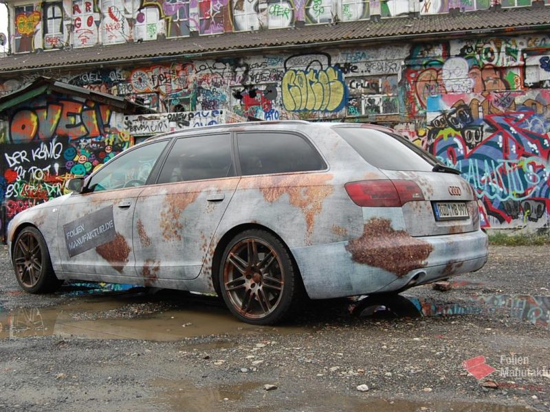 Audi A6 Vollfolierung – Bild 6