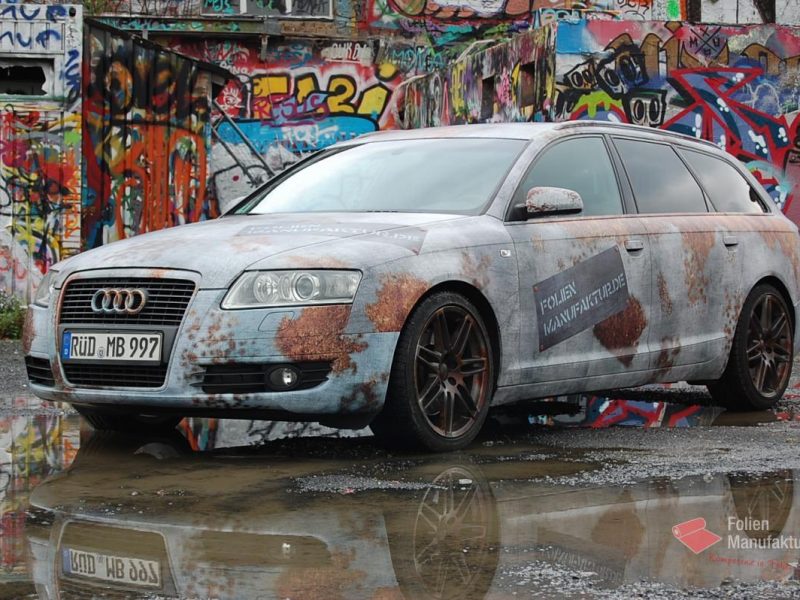 Audi A6 Vollfolierung – Bild 2