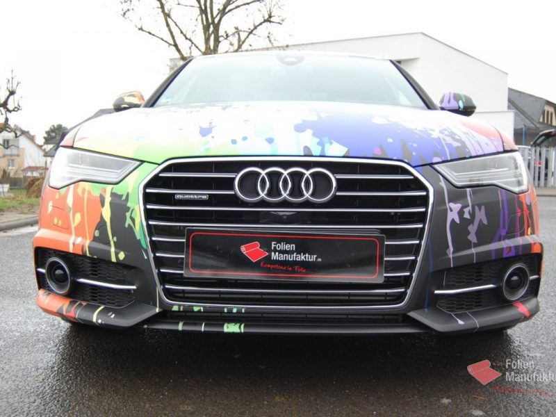 Audi A6 Vollfolierung – Bild 4