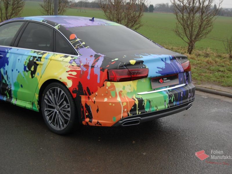 Audi A6 Vollfolierung – Bild 5