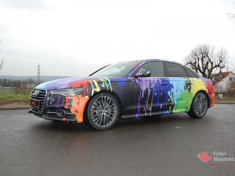 Audi A6 Vollfolierung – Bild 2