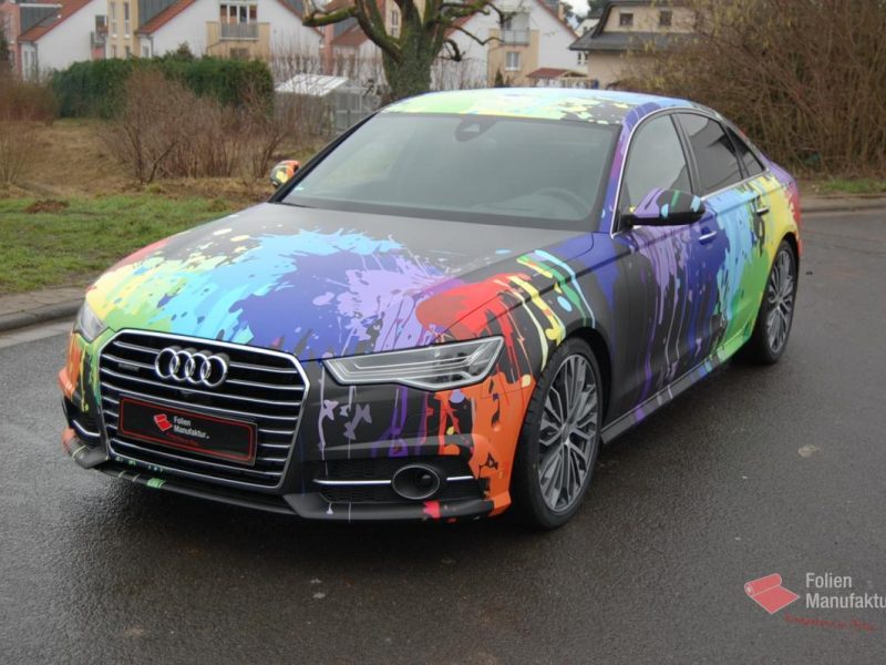 Audi A6 Vollfolierung – Bild 1