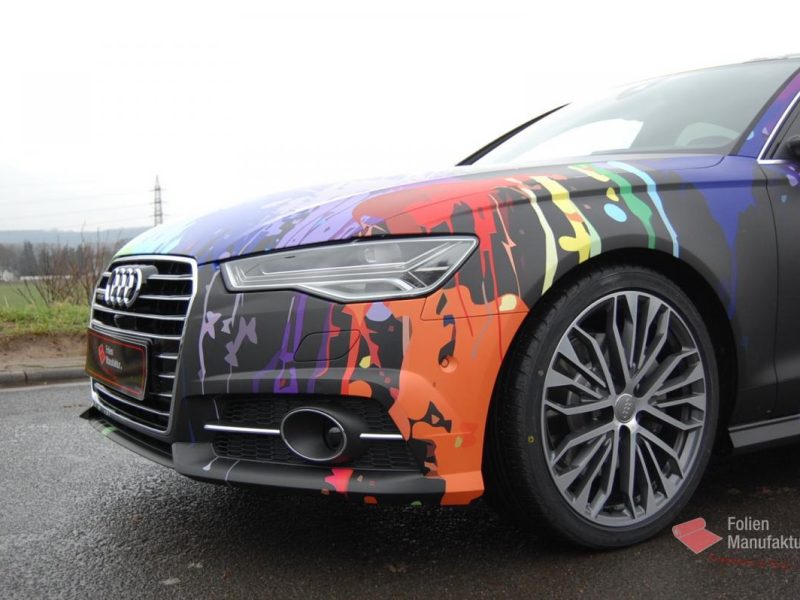 Audi A6 Vollfolierung – Bild 3