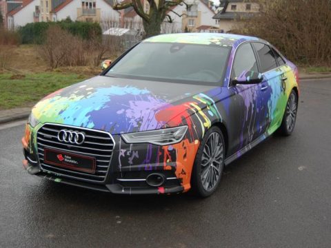 Audi A6 Vollfolierung