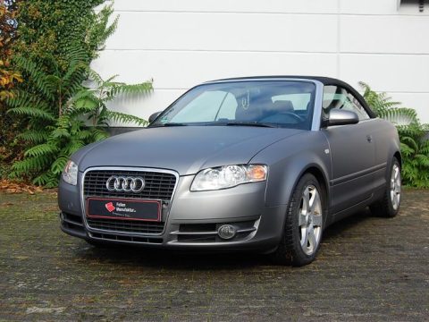 Audi A4 Cabrio Vollfolierung