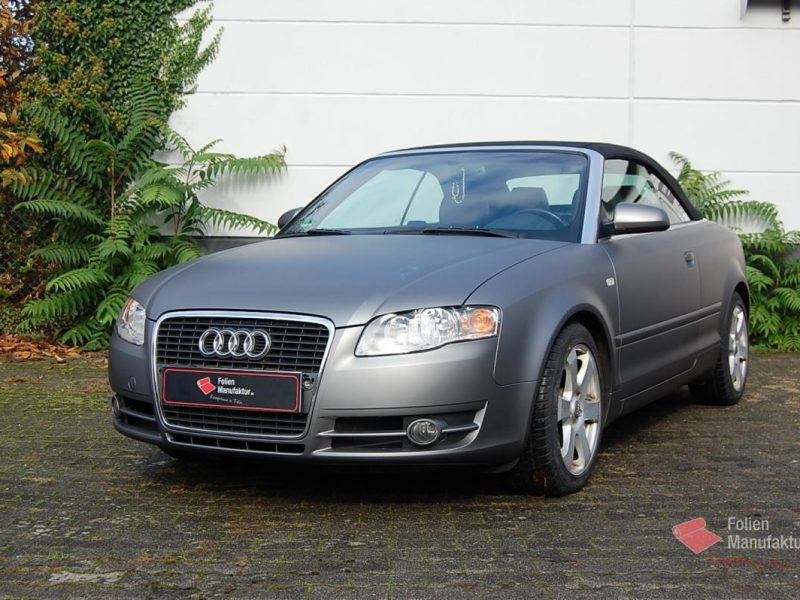 Audi A4 Cabrio Vollfolierung – Bild 1