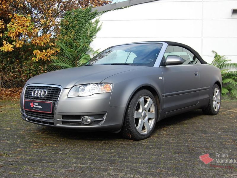 Audi A4 Cabrio Vollfolierung – Bild 2