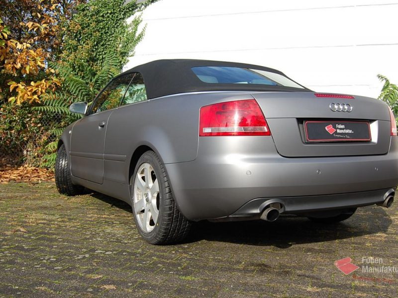 Audi A4 Cabrio Vollfolierung – Bild 8