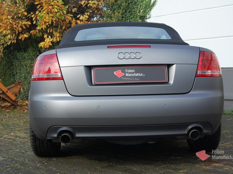 Audi A4 Cabrio Vollfolierung – Bild 9