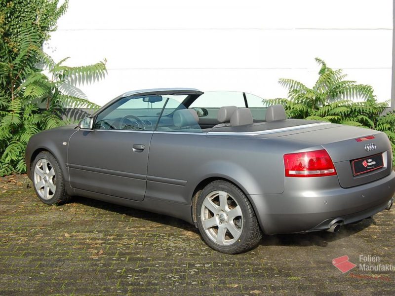 Audi A4 Cabrio Vollfolierung – Bild 7