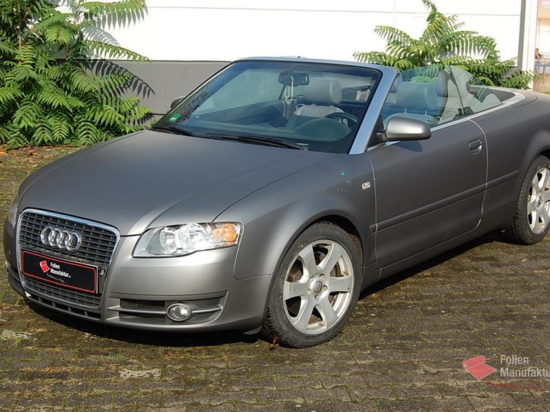 Audi A4 Cabrio Vollfolierung – Bild 3